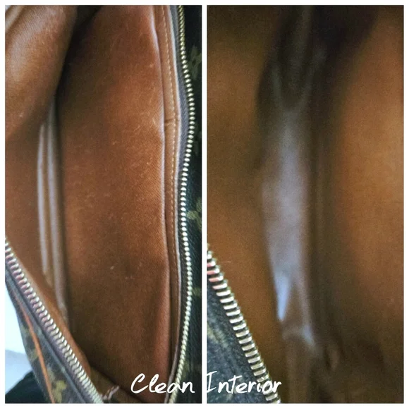 Authentic LOUIS VUITTON LV Nile Monogram Crossbody Shoulder Vintage Camera Bag - Picture 12 of 16